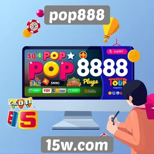 experiência de usuário no site pop888